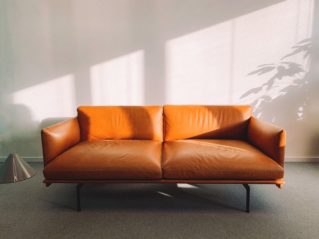 orange couch